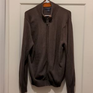 Hathaway Platinum Full Zip Sweater Cardigan